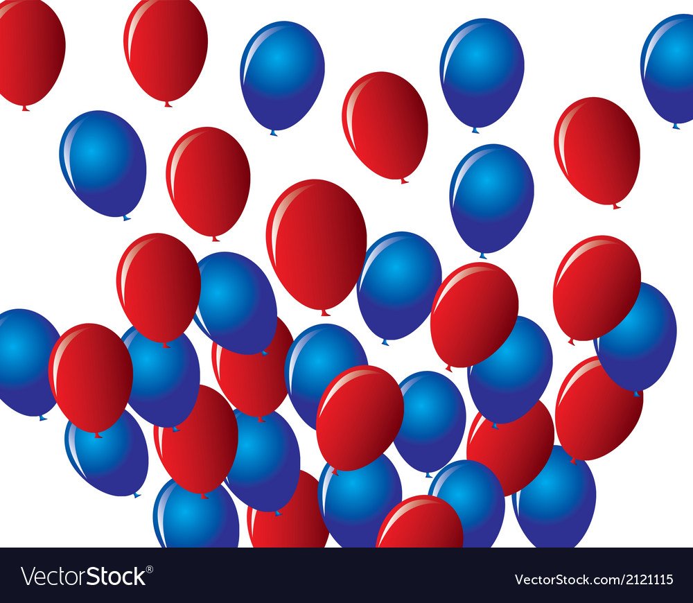 Шары Триколор в небе