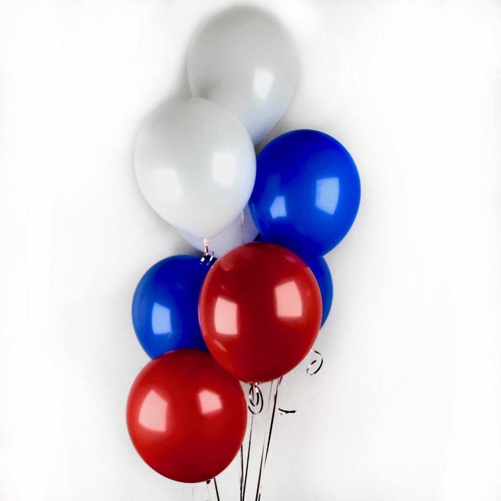 Латексные шары Триколор