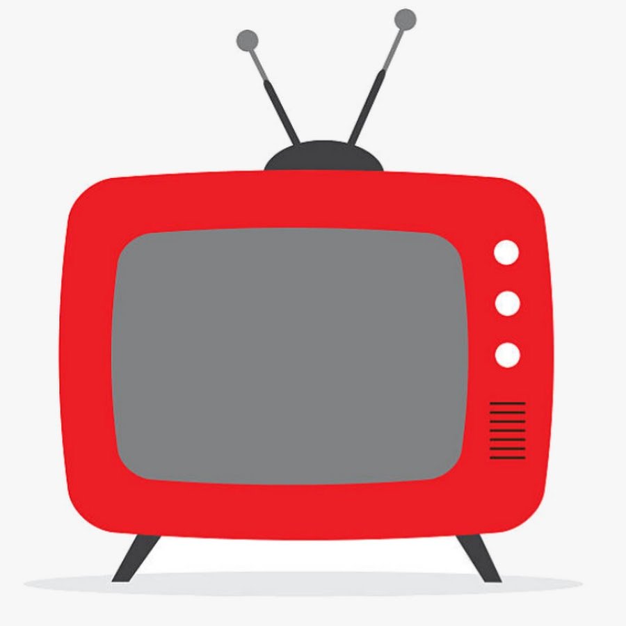 Старый телевизор мультяшный