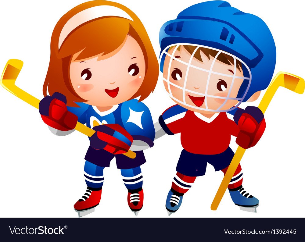 Мультяшные хоккеисты