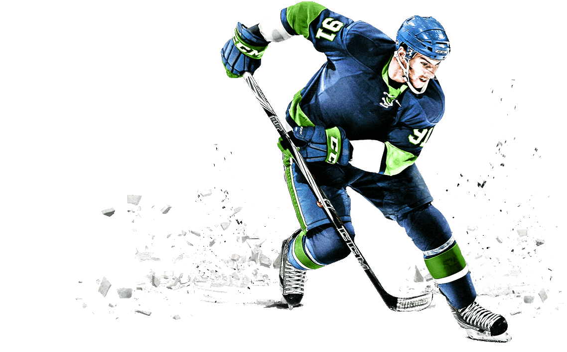 Хоккей с шайбой вектор