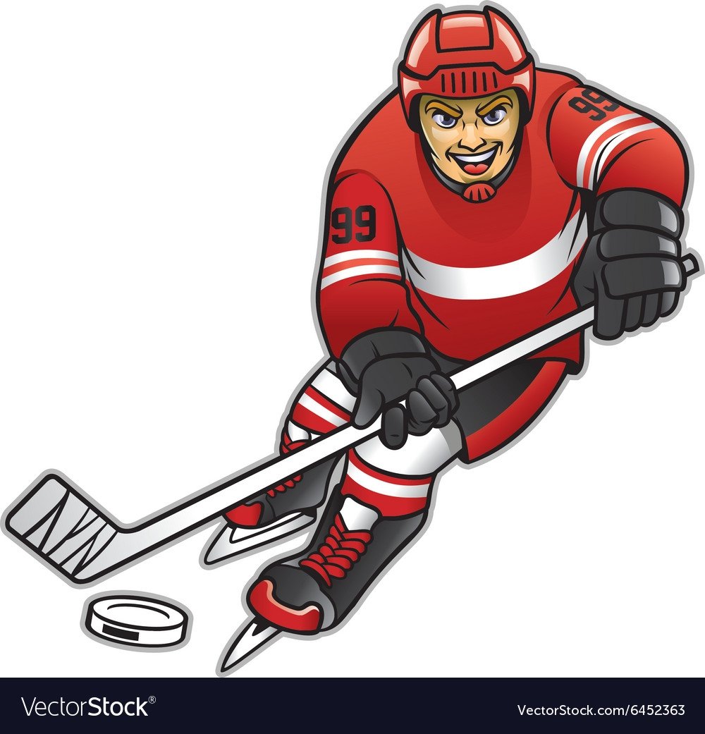 Хоккеист картинка для детей