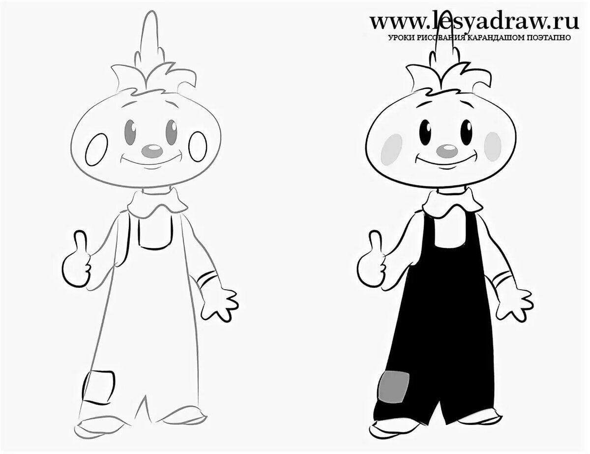 Чиполлино семья картинки