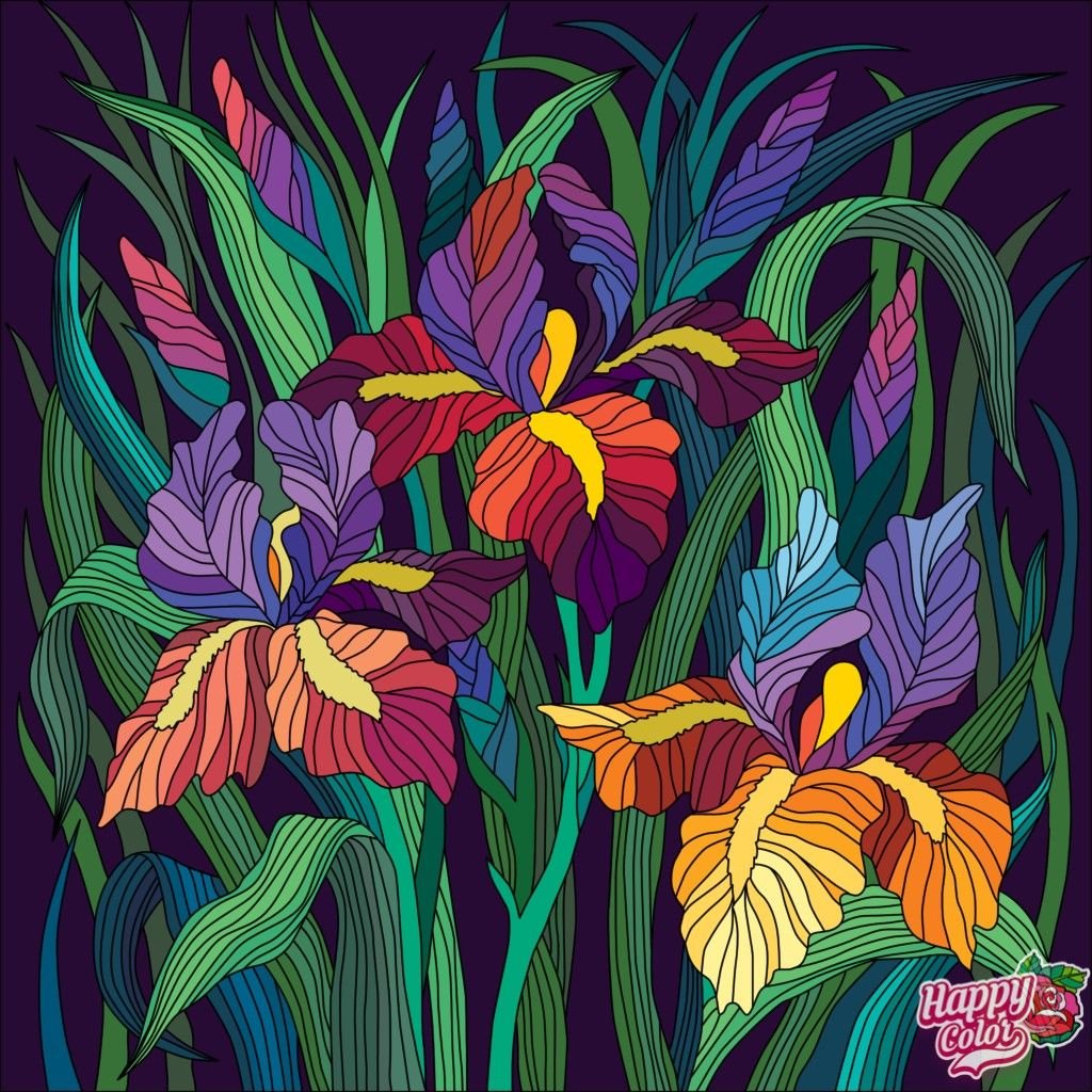 Батик витраж