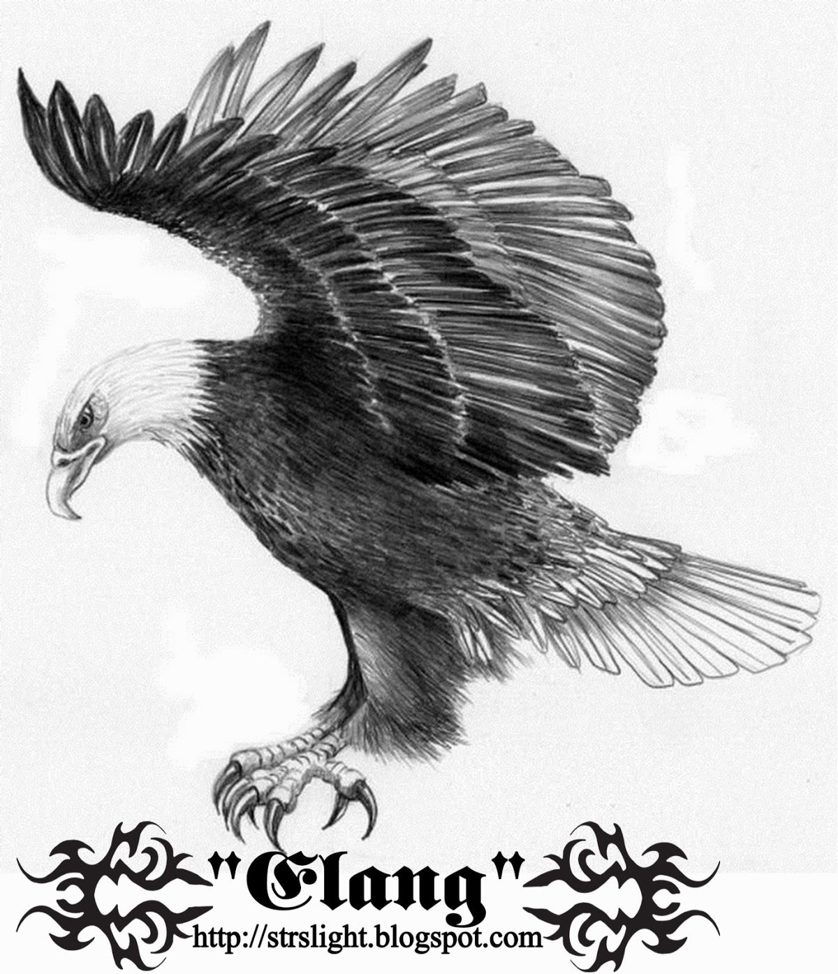 Рисунки для выжигания Орел