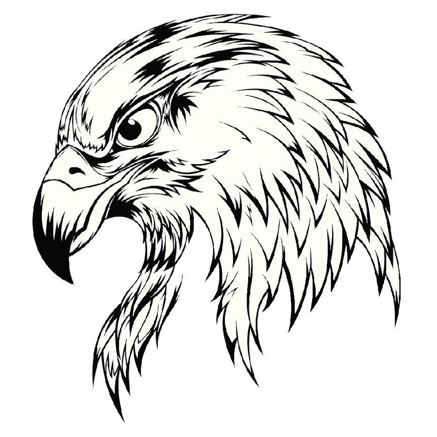 Орел Зентангл