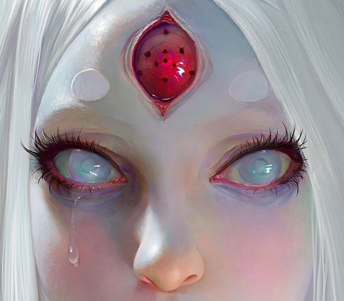 Кагуя глаза