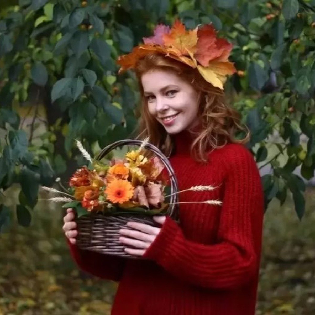 Бабье лето пейзаж