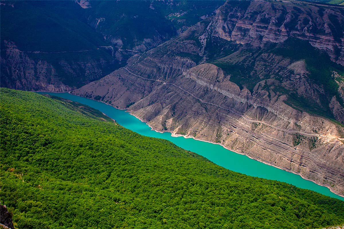 Дубки Дагестан Сулакский каньон