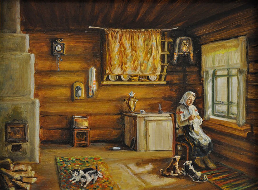 Э. Панов "русская изба"