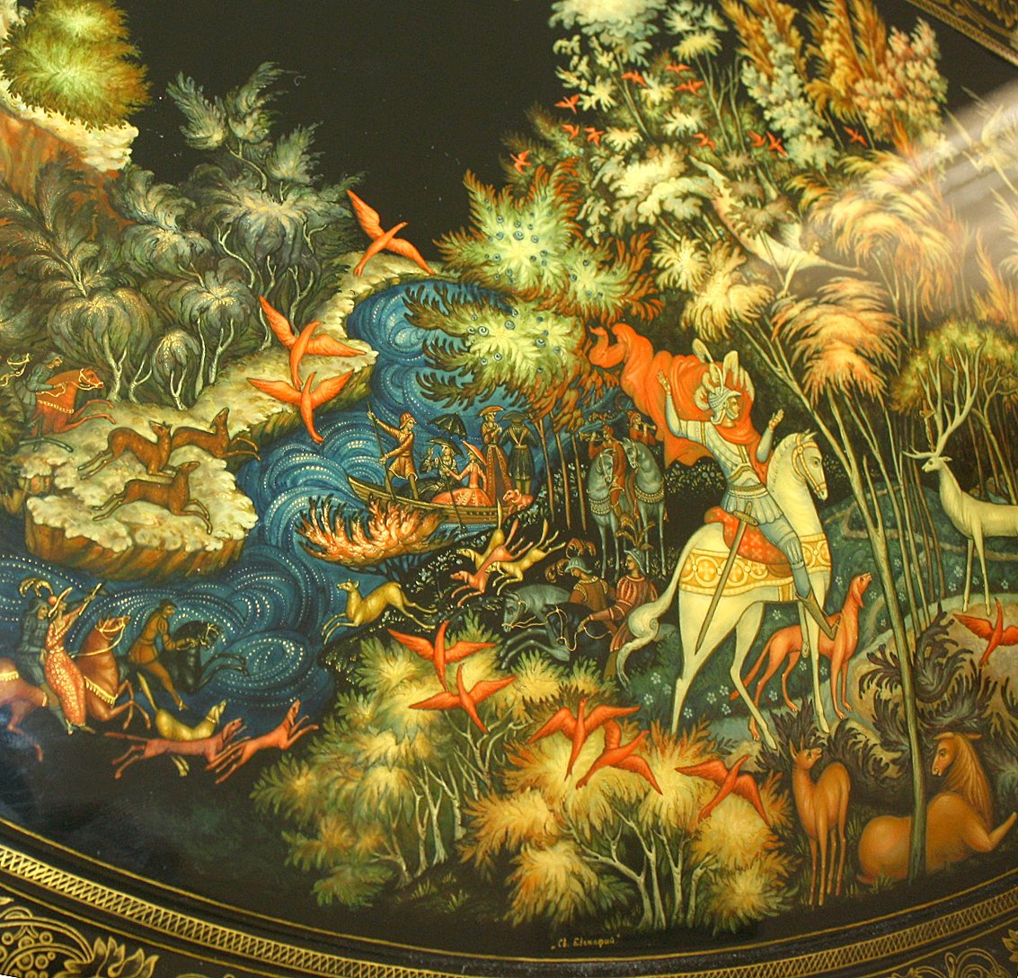 Палехская лаковая живопись