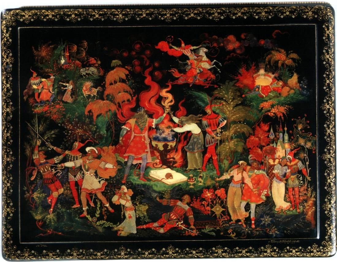 Палехская миниатюра