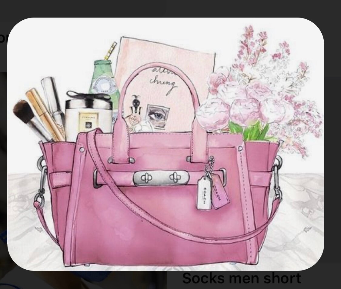 Сумка акварель