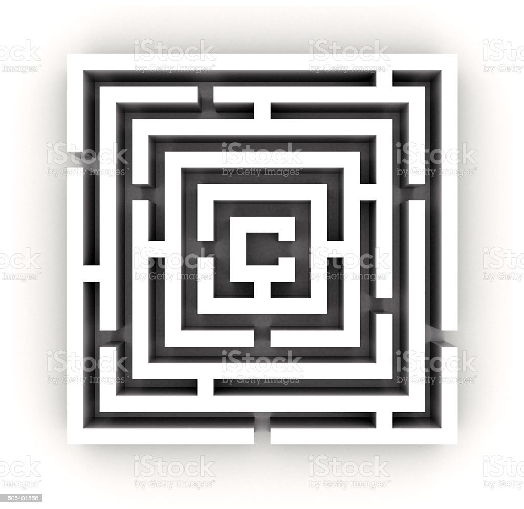 Узор в виде Лабиринта