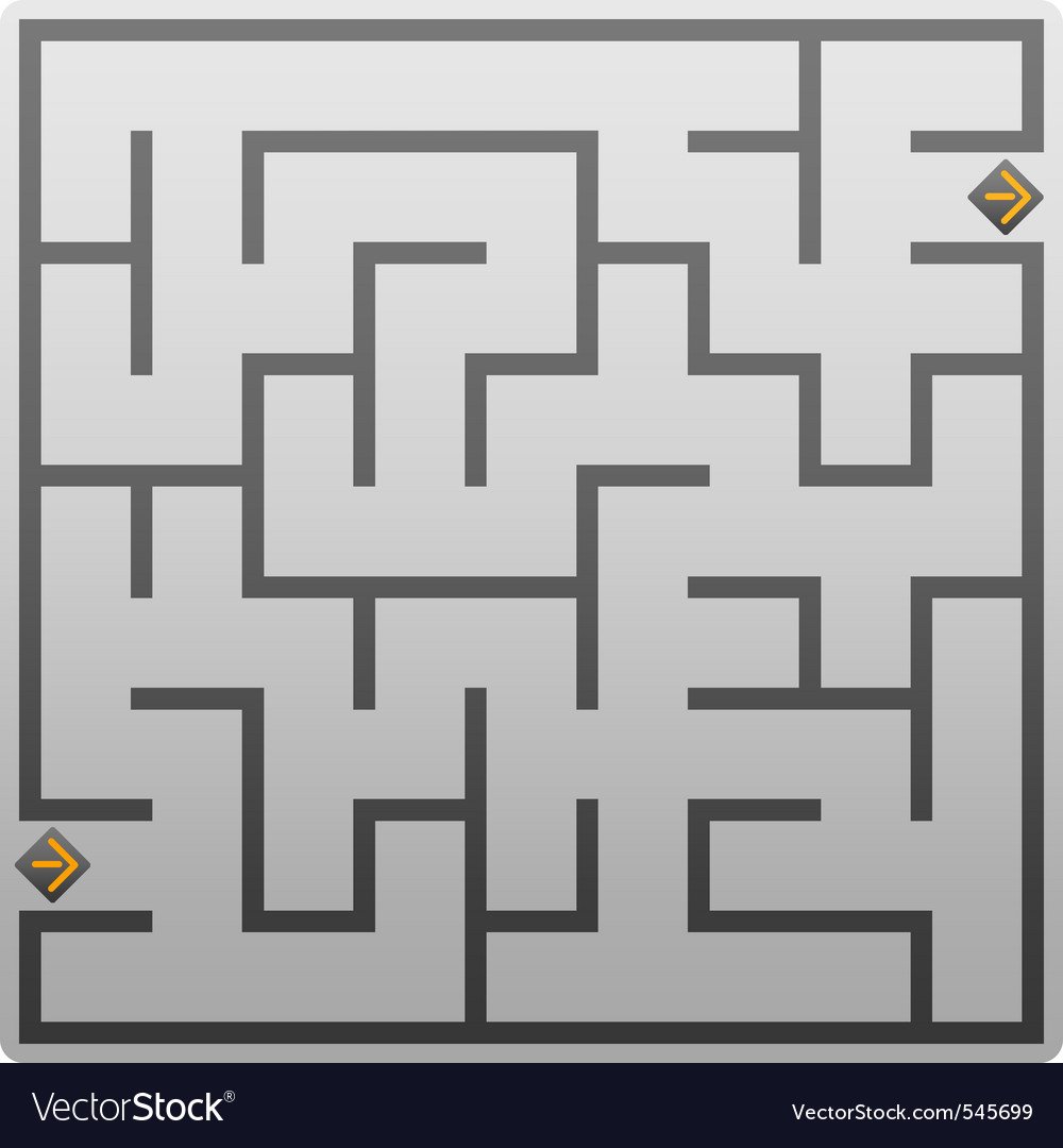 Бегущий в лабиринте Лабиринт вид сверху