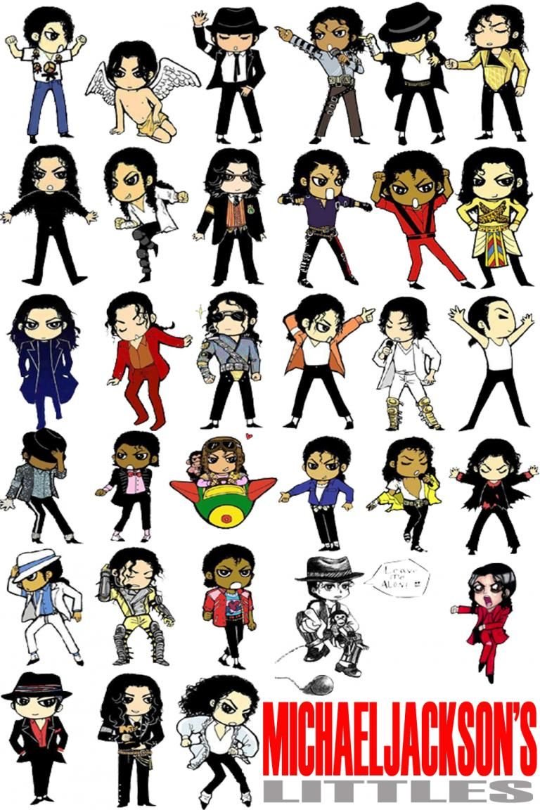 Рисунки Майкла Джексона мини