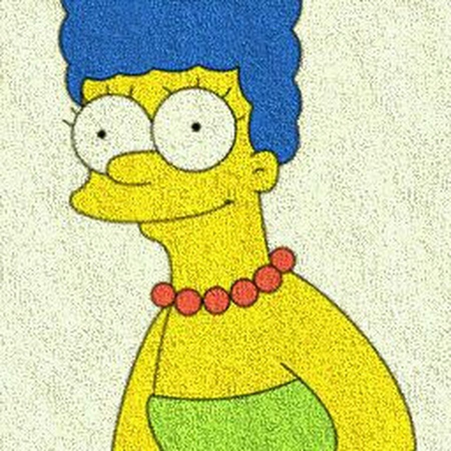 Лысая мардж симпсон