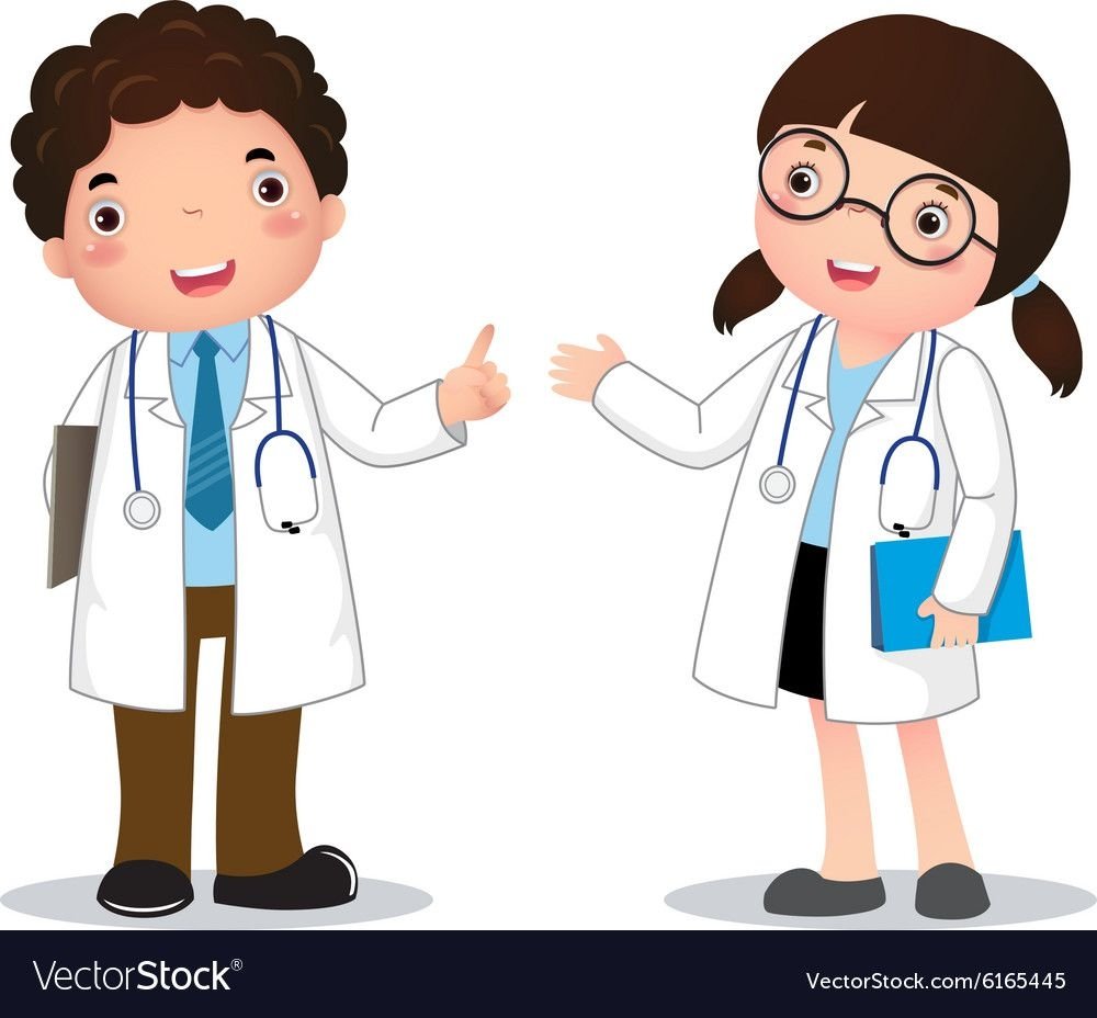 Девочка мальчик врачи