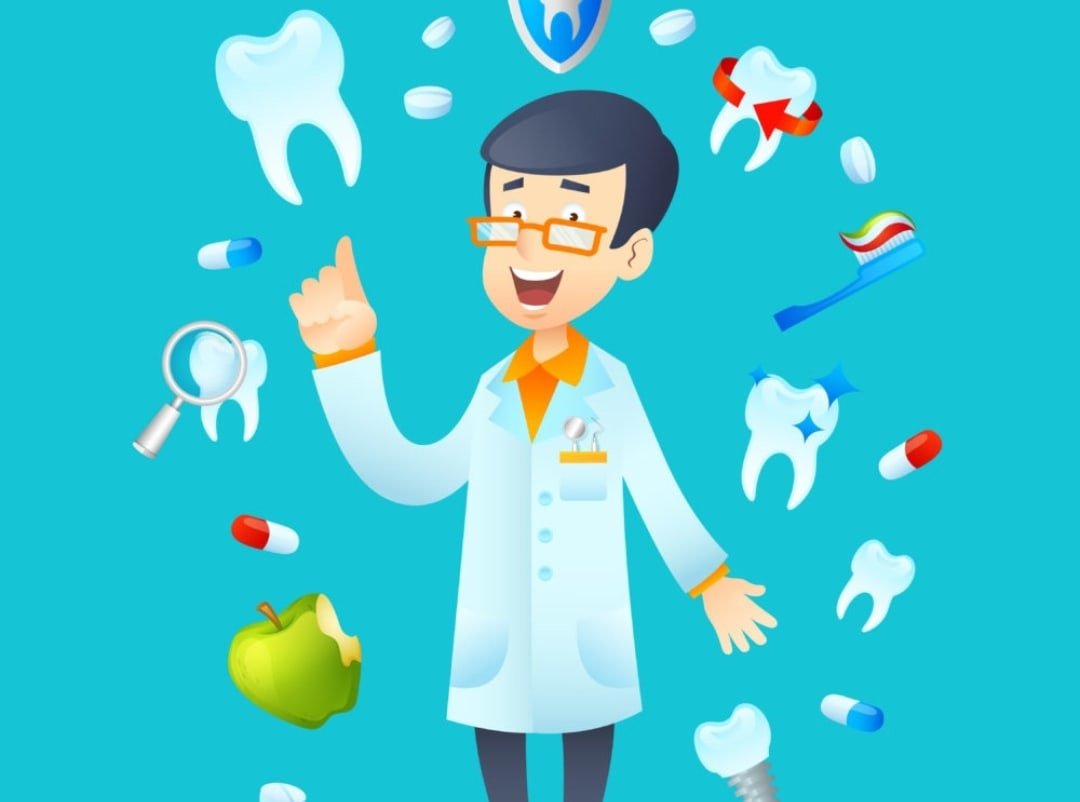 Стоматолог мультяшный