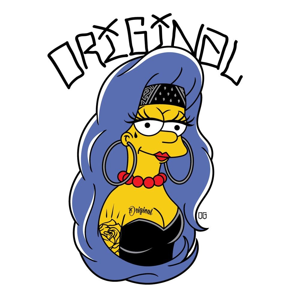 Мардж симпсон голова