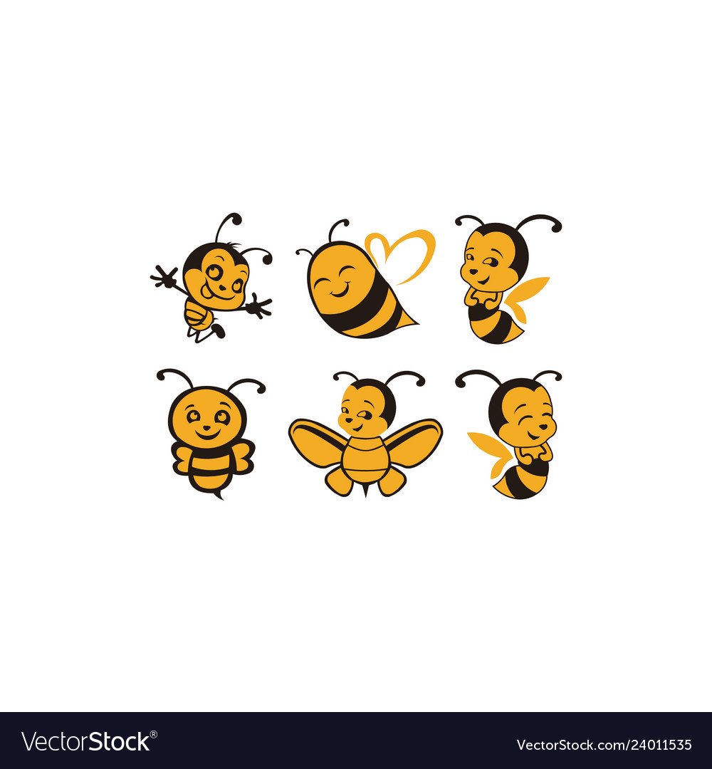 Эмблема команды пчелиная семья эскиз