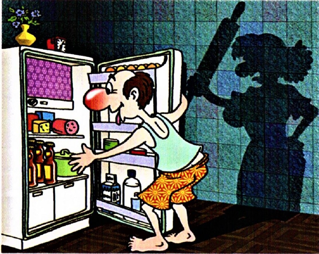 Прикольный холодильник