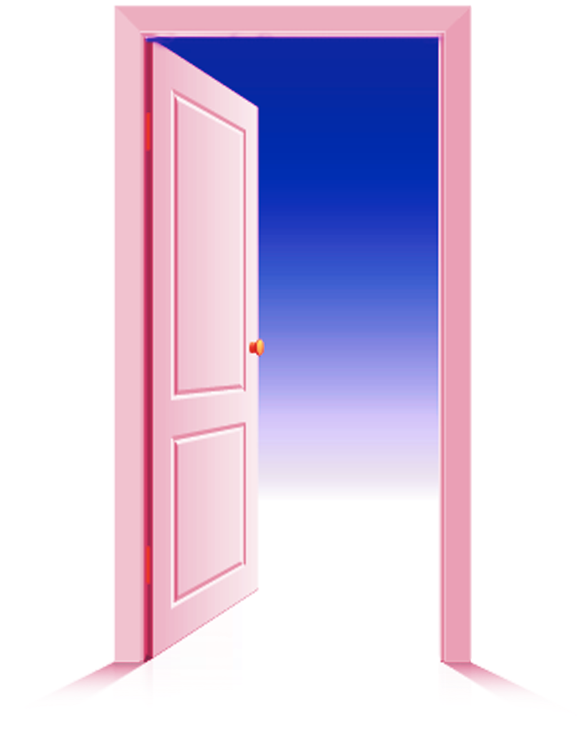 Открытая дверь