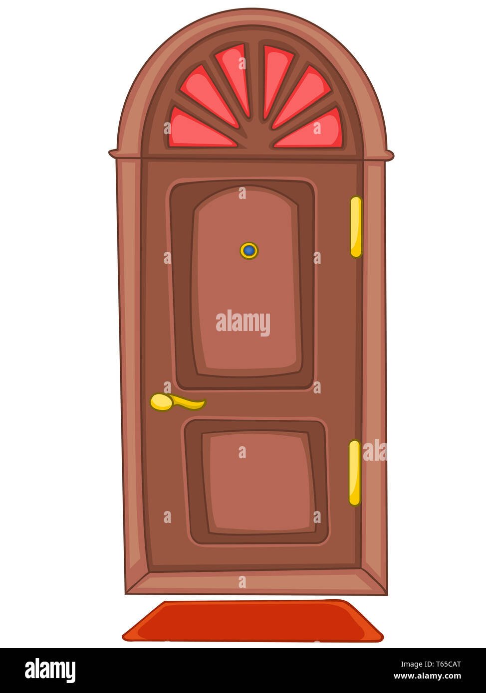 Дверь мультяшная без фона