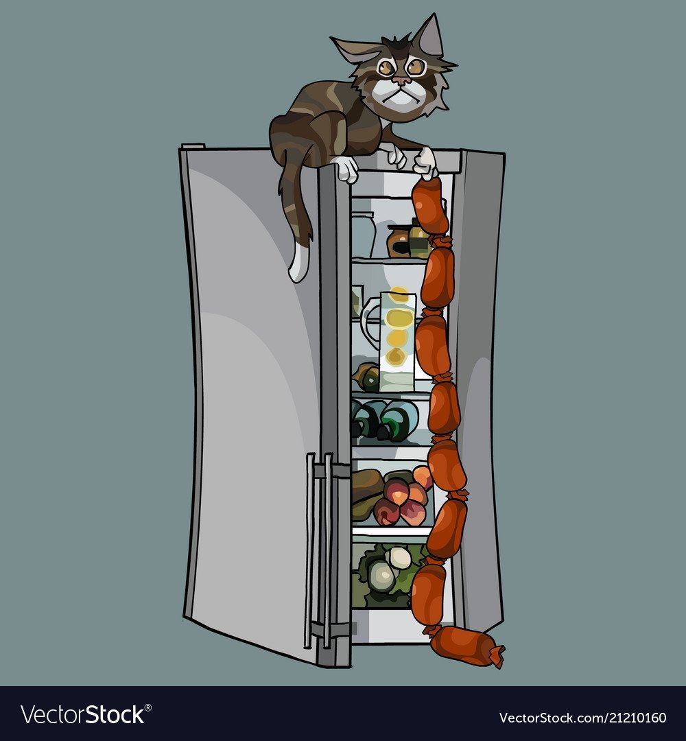 Прикольный холодильник