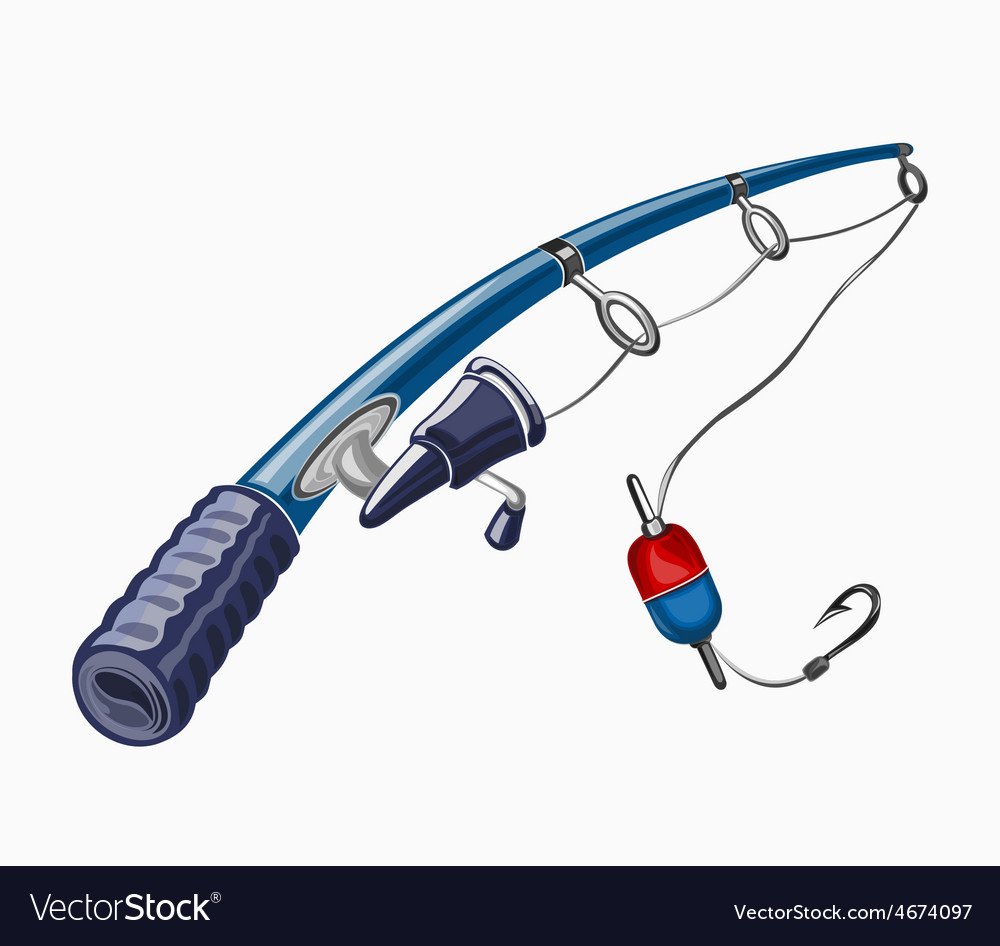 Удочка без фона