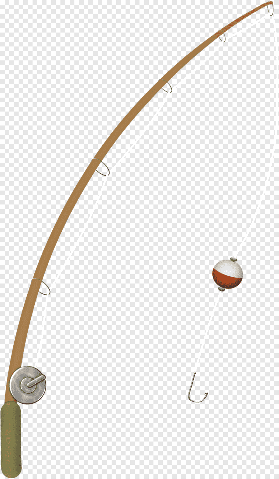 Рыбак с удочкой