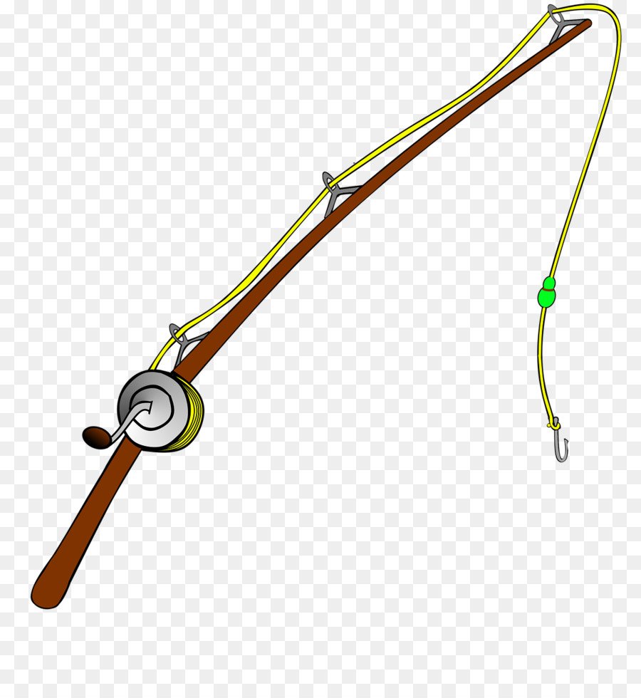 Удочка рисованная