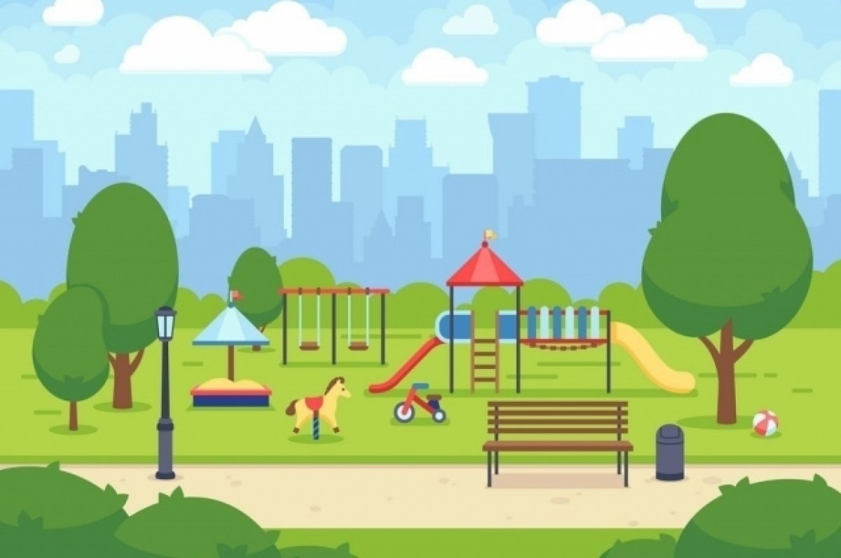 Парк для детей мультяшные