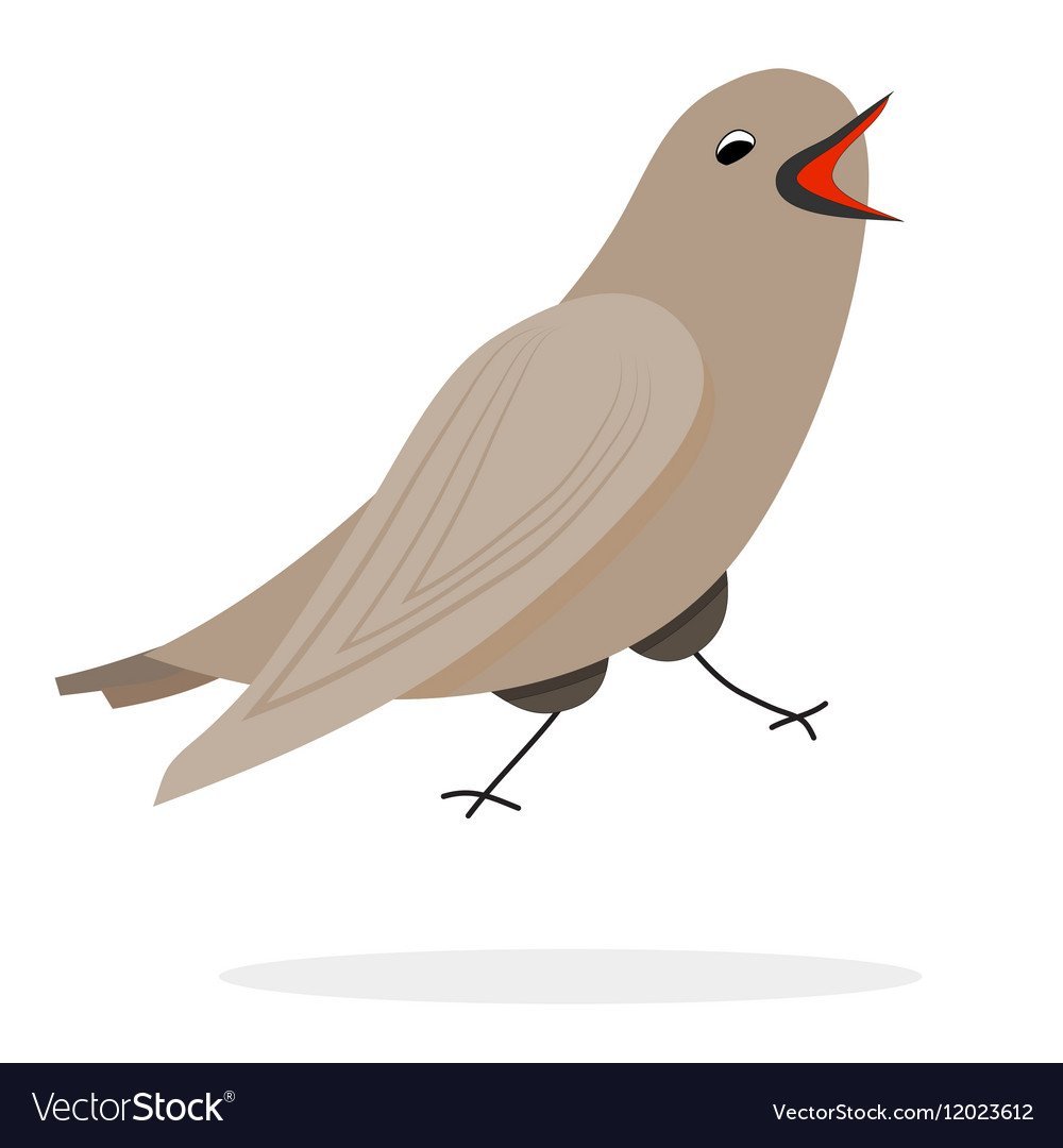 Соловей мультяшный