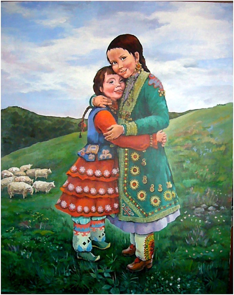 Башкирская живопись Танзиля Гайфуллина