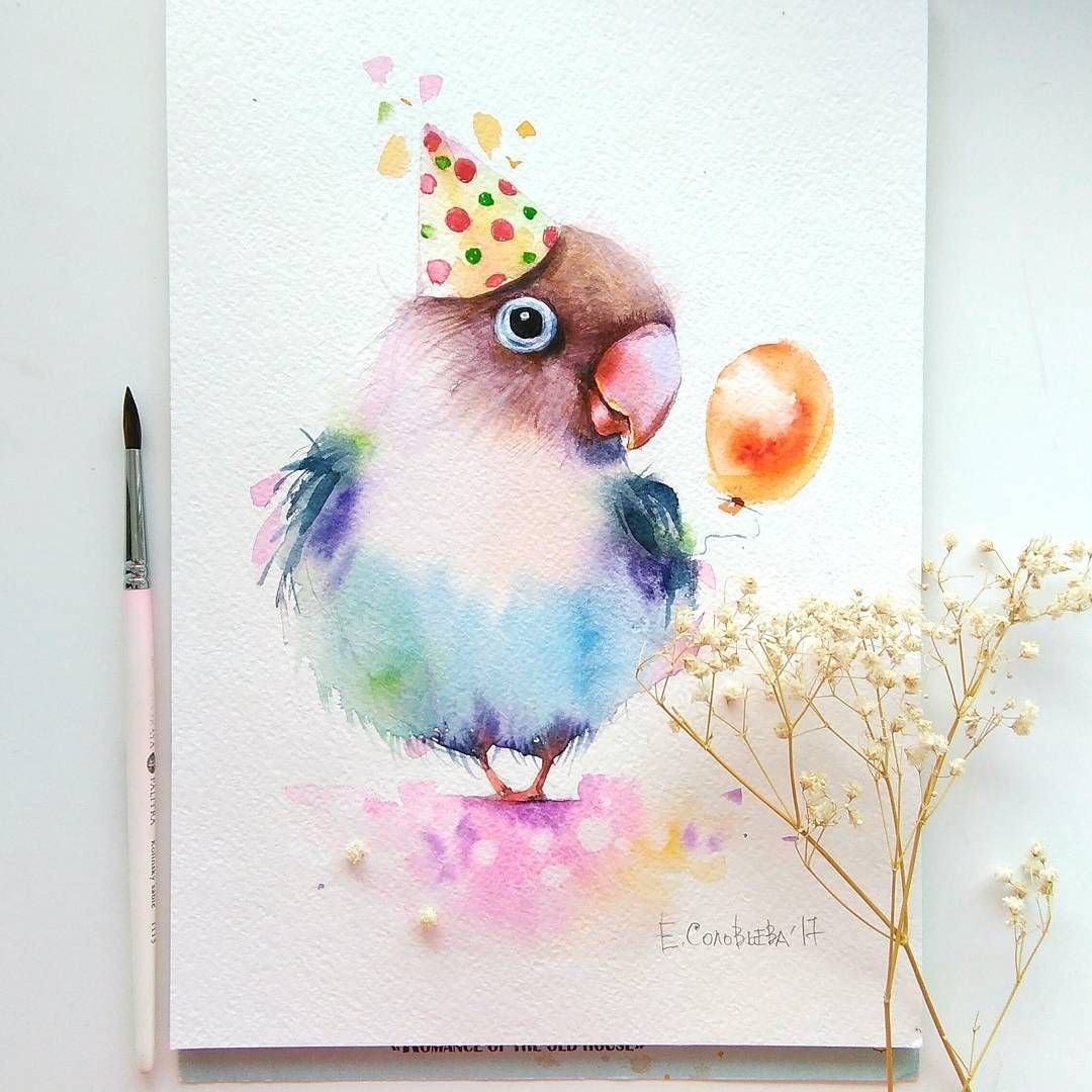 Художник Евгения Соловьева акварель