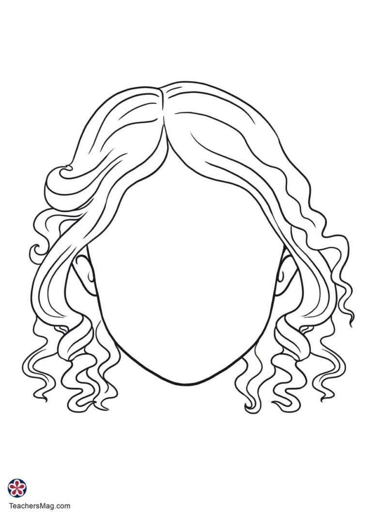 Шаблон для рисования портрета