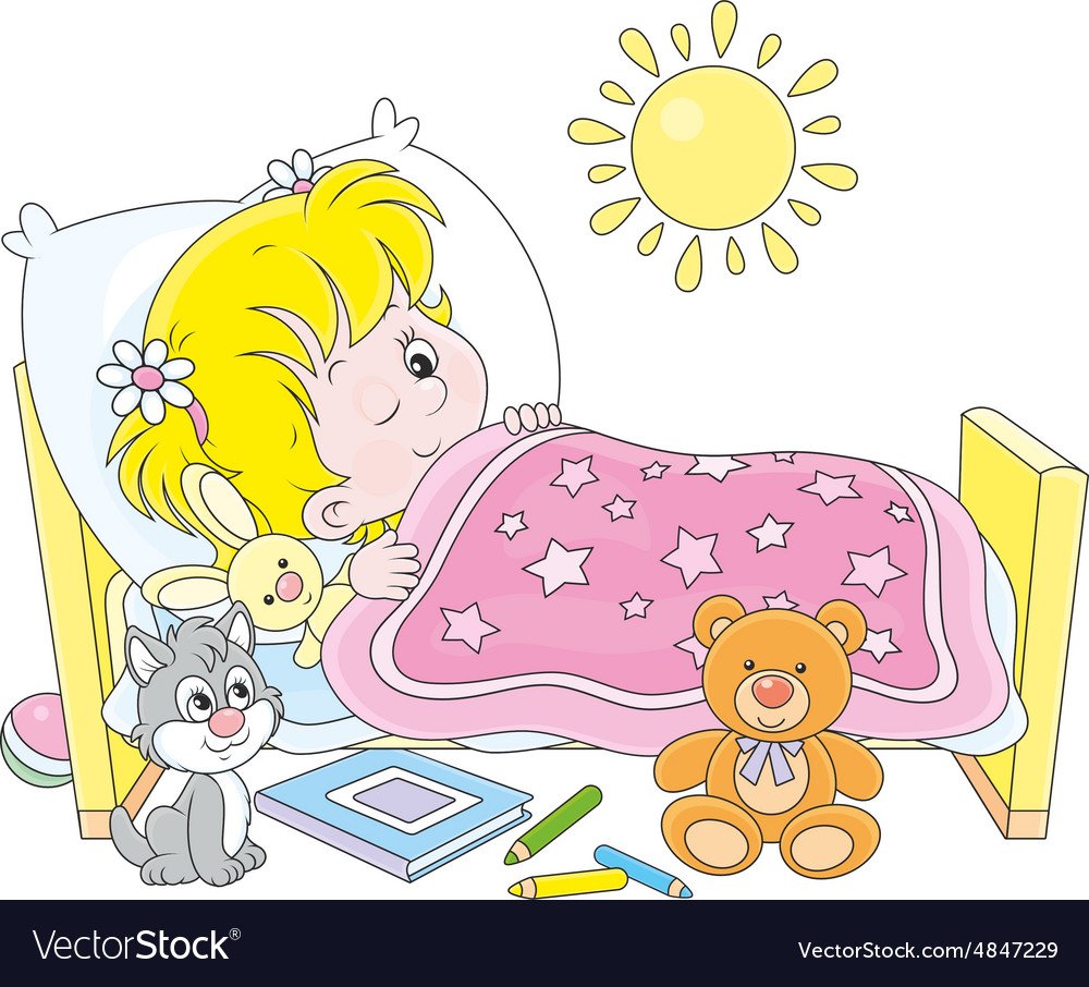 Дети проснулись в детском саду