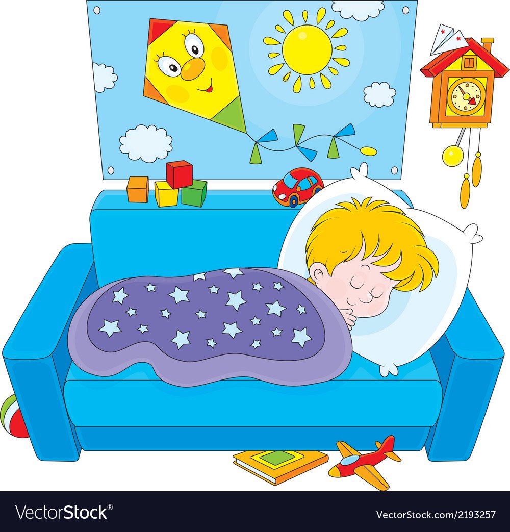 Дети спят в детском саду иллюстрации