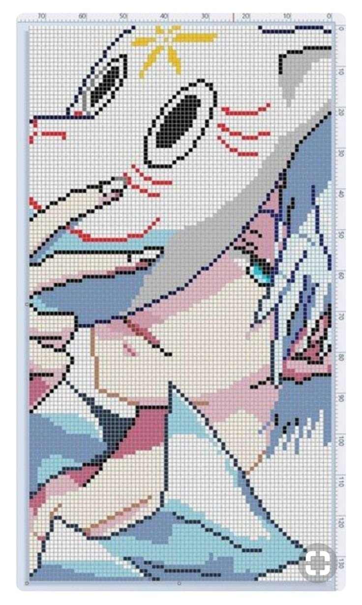 Аниме по клеточкам