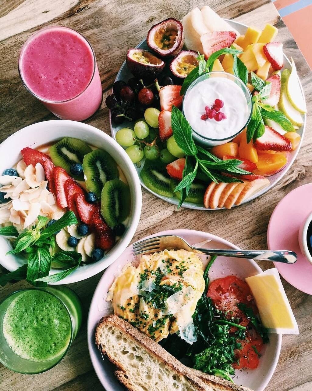 Красивый обед