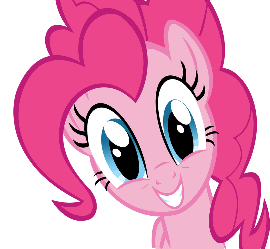 Картинку девочки Пинки Пай из пластилина