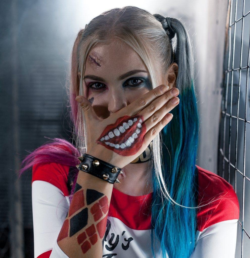 Харли Квинн улыбка