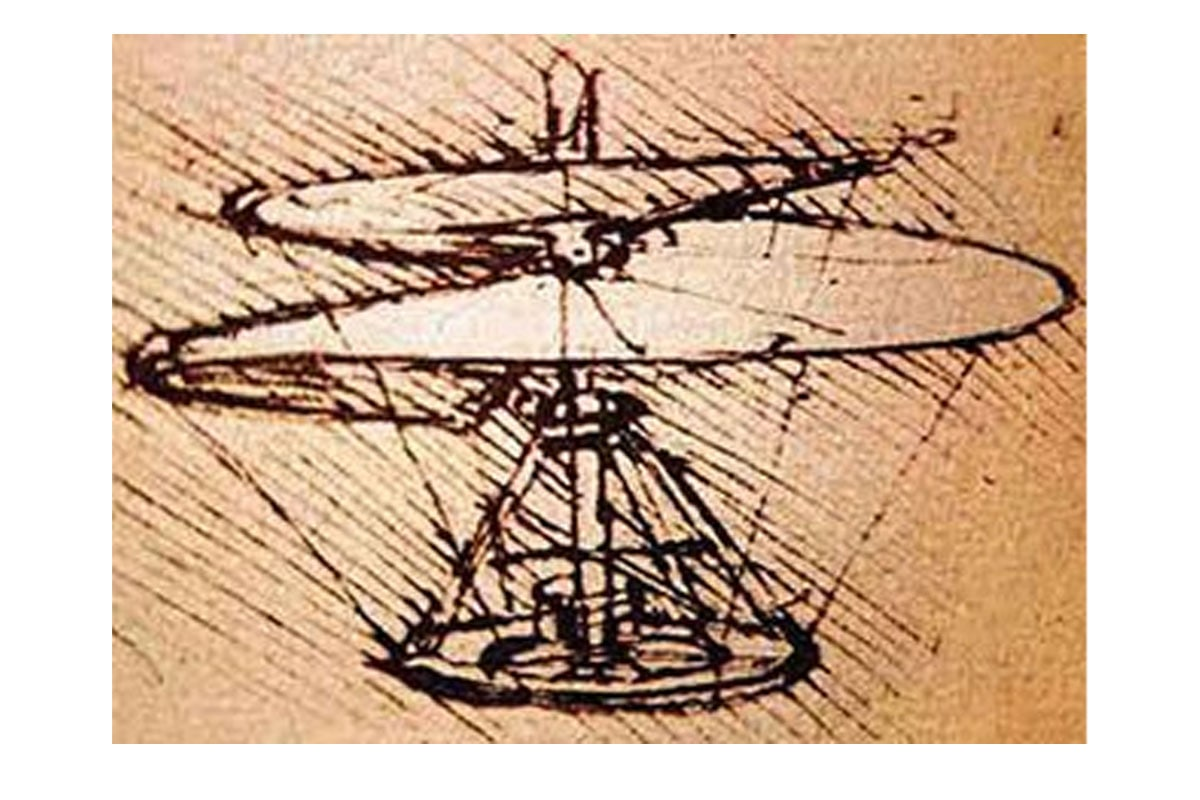 Вертолет Леонардо да Винчи