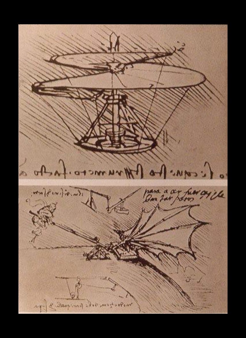 Летательный аппарат Леонардо да Винчи