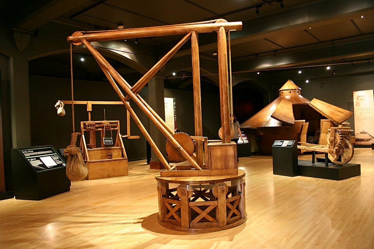 Рисунки Леонардо да Винчи летательные аппараты