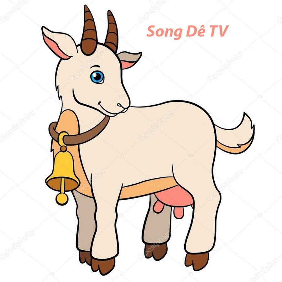 Коза и козел мультяшные