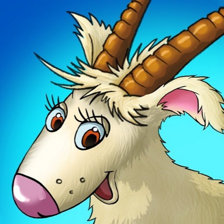 Козел арт смешной