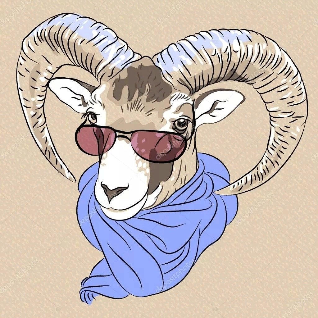 Козлик мультяшный