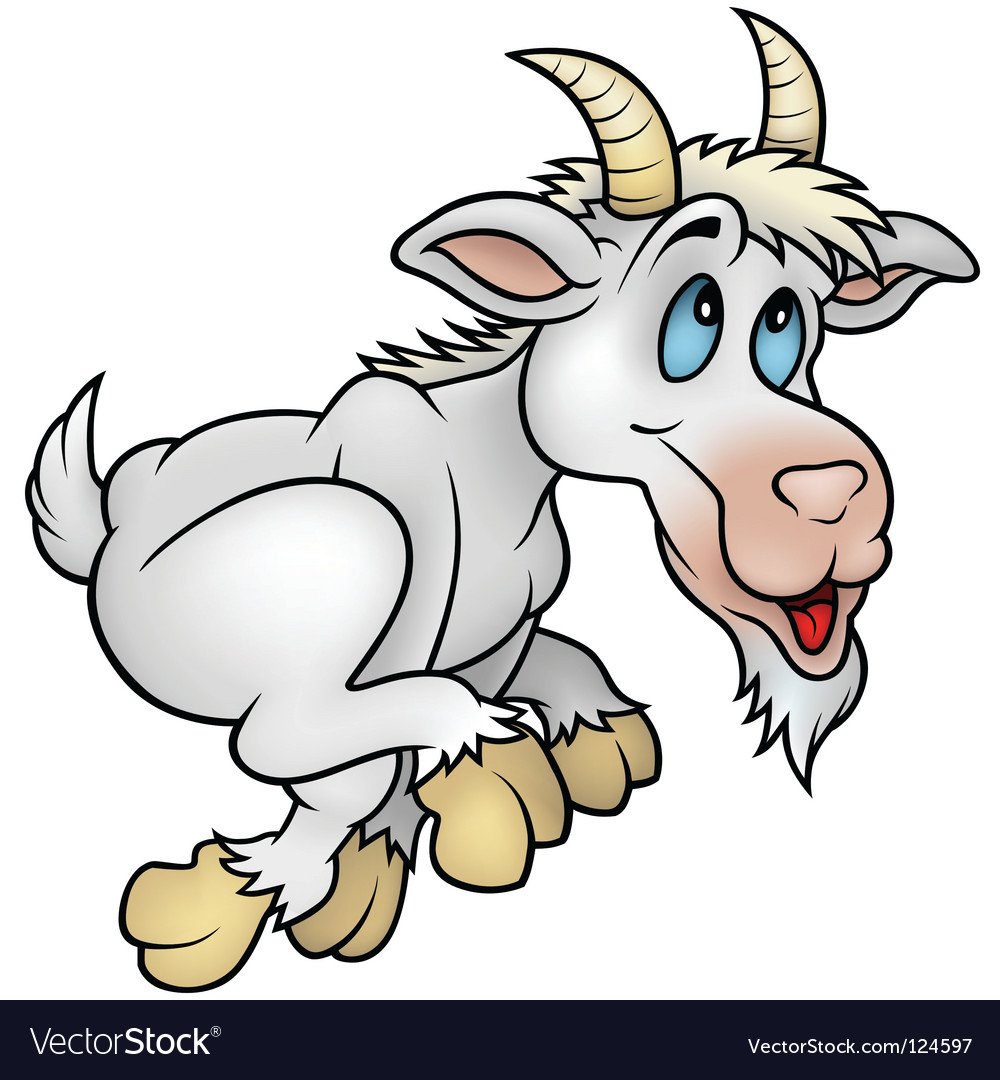 Коза на колокольчике